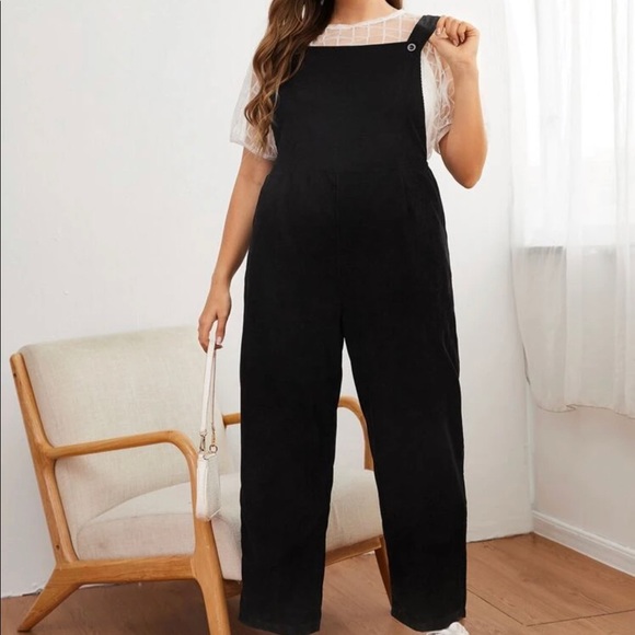 SHEIN Corduroy jumpsuit/overalls-XXL